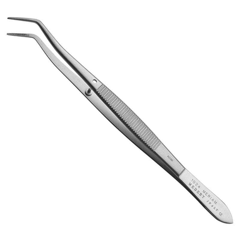 Cotton And Dressing Tweezer Meriam - Serrated Handle 160 mm
