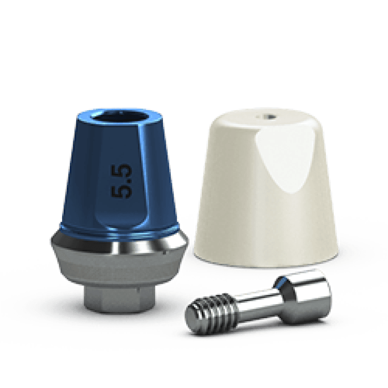 Internal 5.7 Simple Solution Abutment 5.5 H 1.8 Collar Laser-Lok